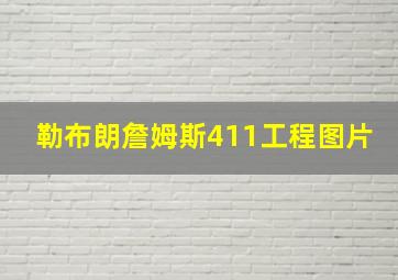 勒布朗詹姆斯411工程图片