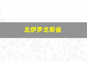 北伊罗戈斯省