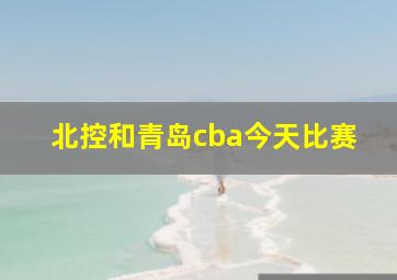 北控和青岛cba今天比赛