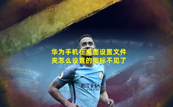华为手机在桌面设置文件夹怎么设置的图标不见了