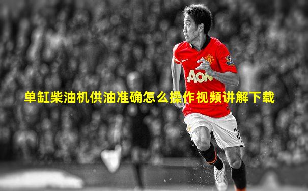 单缸柴油机供油准确怎么操作视频讲解下载