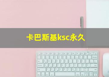 卡巴斯基ksc永久