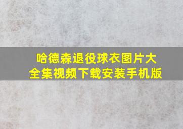 哈德森退役球衣图片大全集视频下载安装手机版