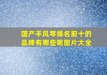 国产手风琴排名前十的品牌有哪些呢图片大全