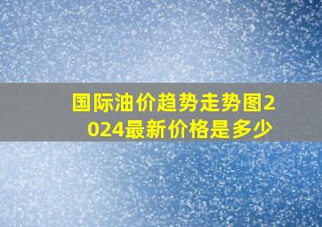 国际油价趋势走势图2024最新价格是多少