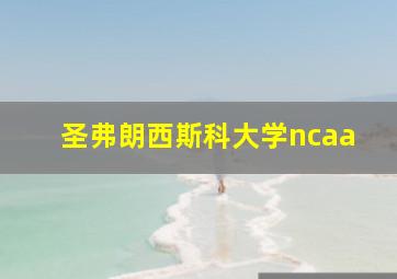 圣弗朗西斯科大学ncaa