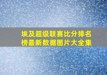 埃及超级联赛比分排名榜最新数据图片大全集