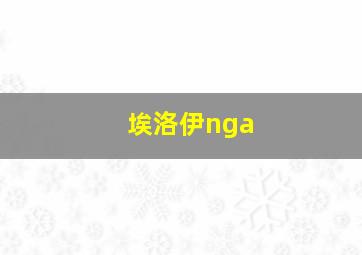 埃洛伊nga