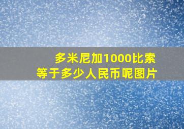 多米尼加1000比索等于多少人民币呢图片