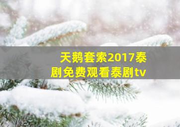 天鹅套索2017泰剧免费观看泰剧tv