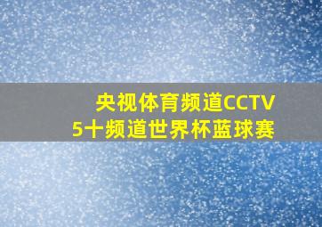 央视体育频道CCTV5十频道世界杯蓝球赛