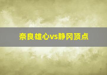 奈良雄心vs静冈顶点