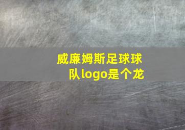 威廉姆斯足球球队logo是个龙