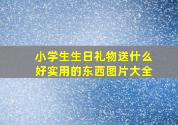 小学生生日礼物送什么好实用的东西图片大全