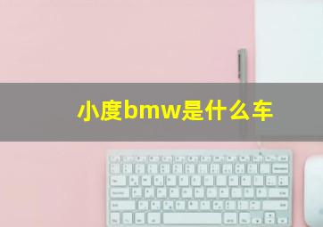 小度bmw是什么车