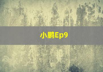 小鹏Ep9