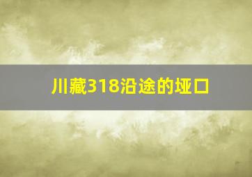 川藏318沿途的垭口