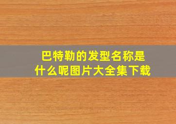 巴特勒的发型名称是什么呢图片大全集下载