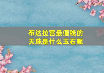 布达拉宫最值钱的天珠是什么玉石呢