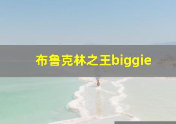 布鲁克林之王biggie