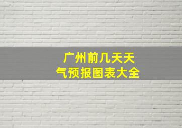 广州前几天天气预报图表大全