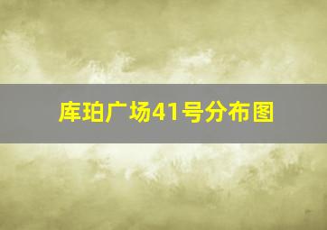 库珀广场41号分布图