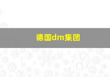 德国dm集团