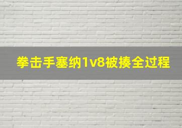 拳击手塞纳1v8被揍全过程