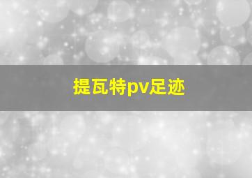 提瓦特pv足迹