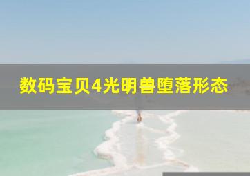 数码宝贝4光明兽堕落形态