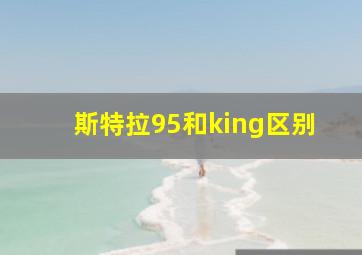 斯特拉95和king区别