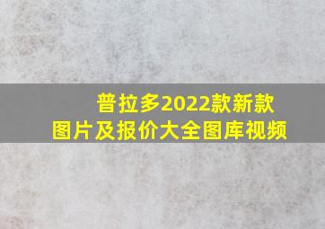 普拉多2022款新款图片及报价大全图库视频