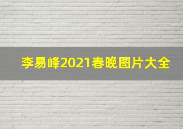 李易峰2021春晚图片大全