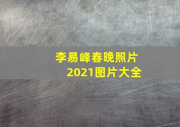 李易峰春晚照片2021图片大全