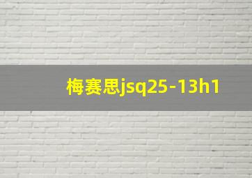 梅赛思jsq25-13h1