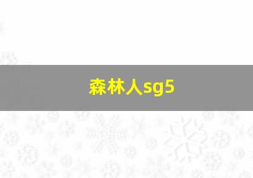 森林人sg5