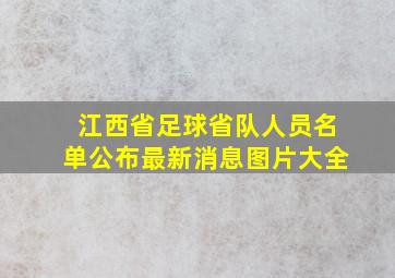 江西省足球省队人员名单公布最新消息图片大全