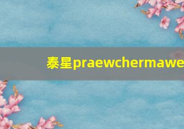 泰星praewchermawee