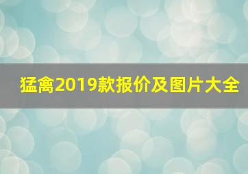 猛禽2019款报价及图片大全