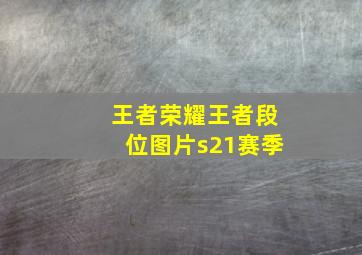 王者荣耀王者段位图片s21赛季