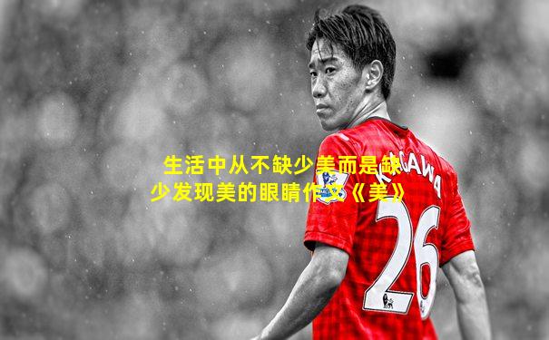 生活中从不缺少美而是缺少发现美的眼睛作文《美》