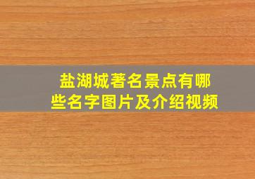 盐湖城著名景点有哪些名字图片及介绍视频