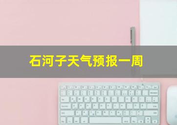 石河子天气预报一周