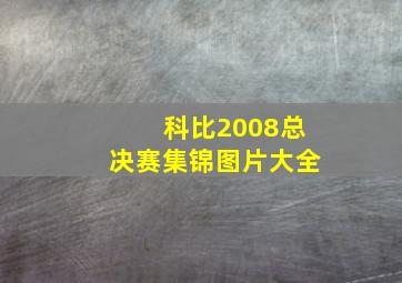 科比2008总决赛集锦图片大全