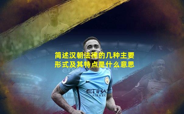 简述汉朝法律的几种主要形式及其特点是什么意思