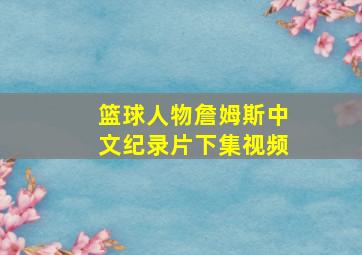 篮球人物詹姆斯中文纪录片下集视频