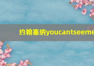 约翰塞纳youcantseeme