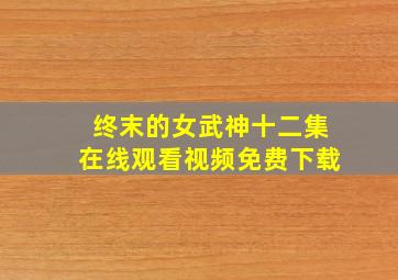 终末的女武神十二集在线观看视频免费下载