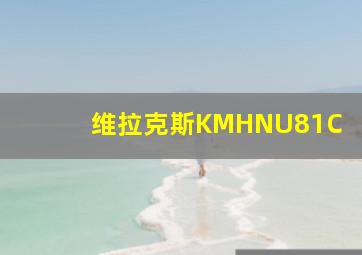 维拉克斯KMHNU81C