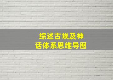 综述古埃及神话体系思维导图